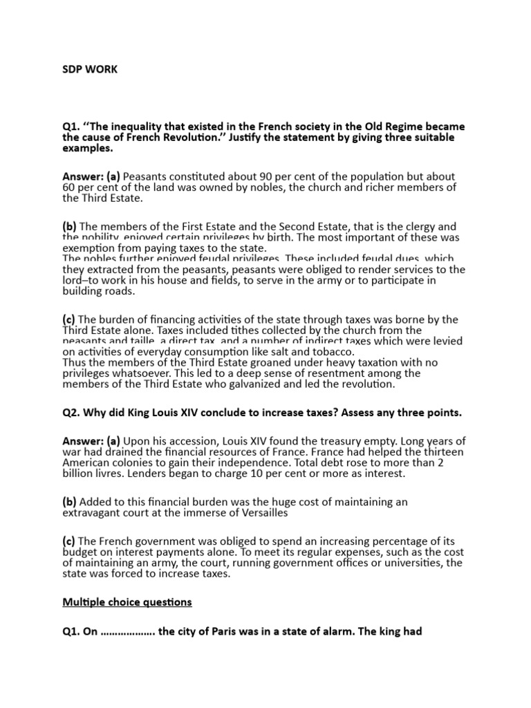 Sdp Work Pdf Taxes Government