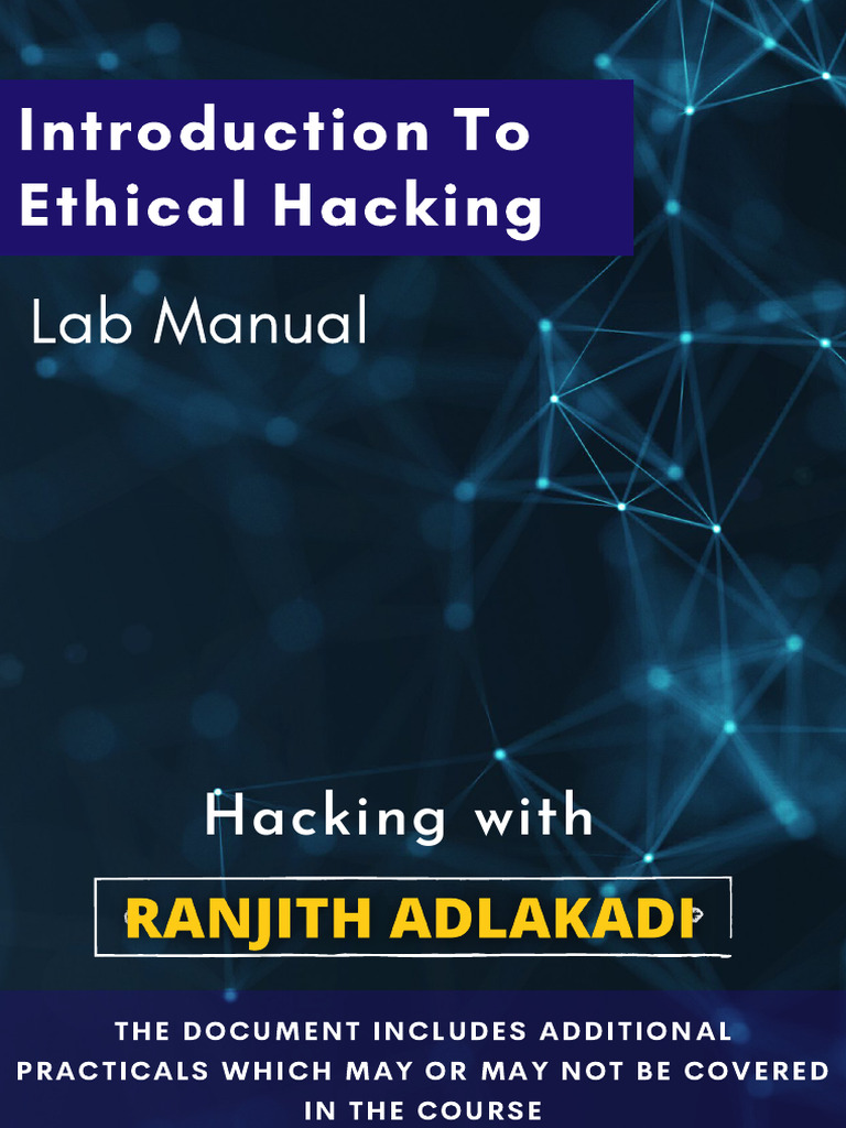 Ethical Hacking Lab Manual Guide | PDF | Microsoft Windows | Operating ...
