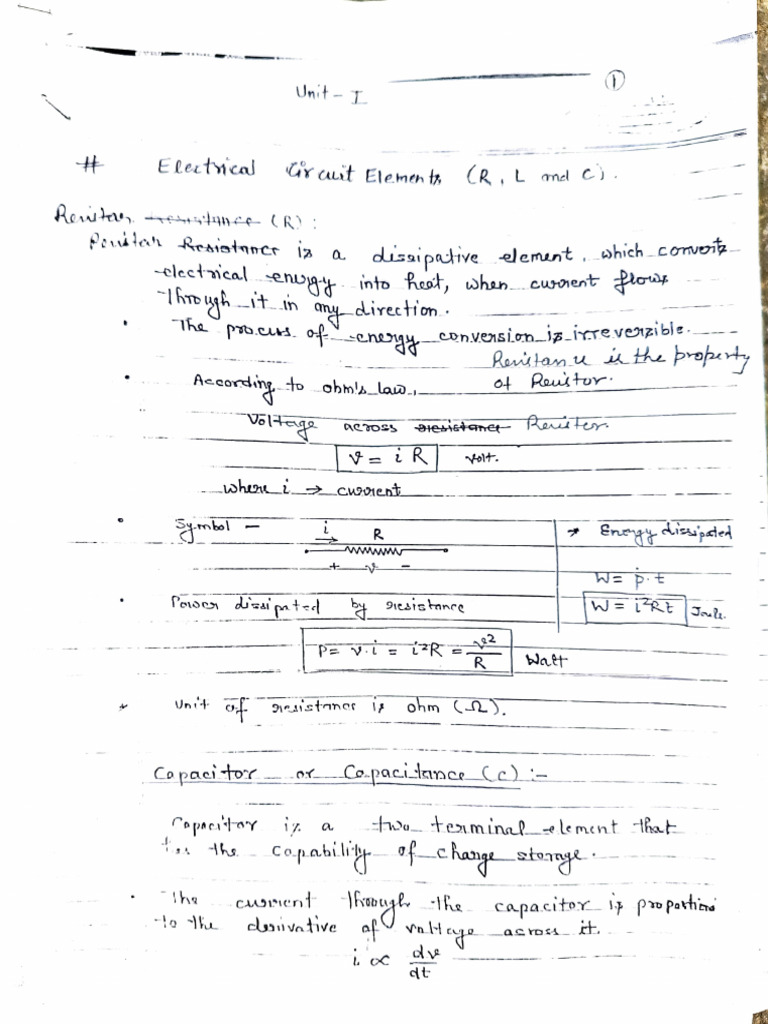 Bee Notes | PDF | Electrical Engineering | Electricity