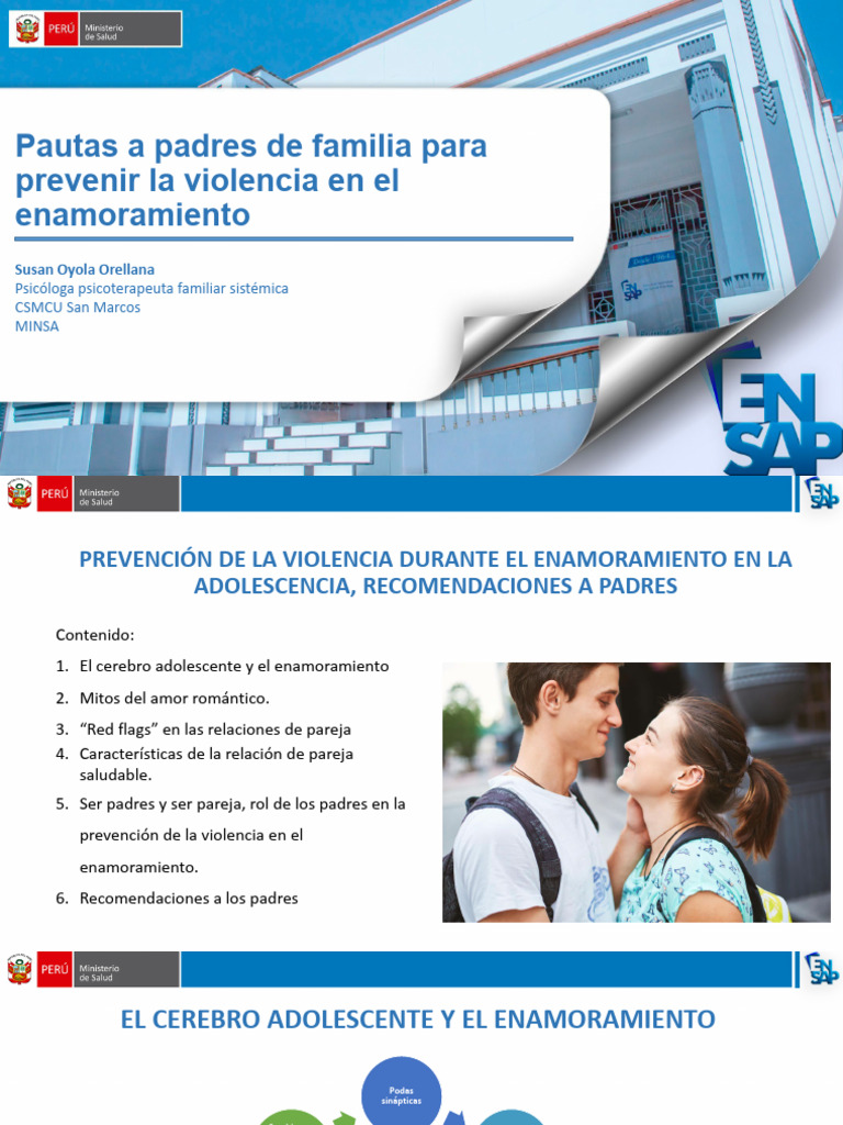 U03 T07 Pautas A Padres de Familia para Prevenir La Violencia en El ...