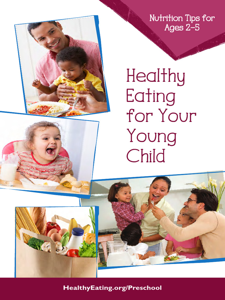 Healthy Eating For Your Young Child | PDF | Vegetables | Healthy Diet