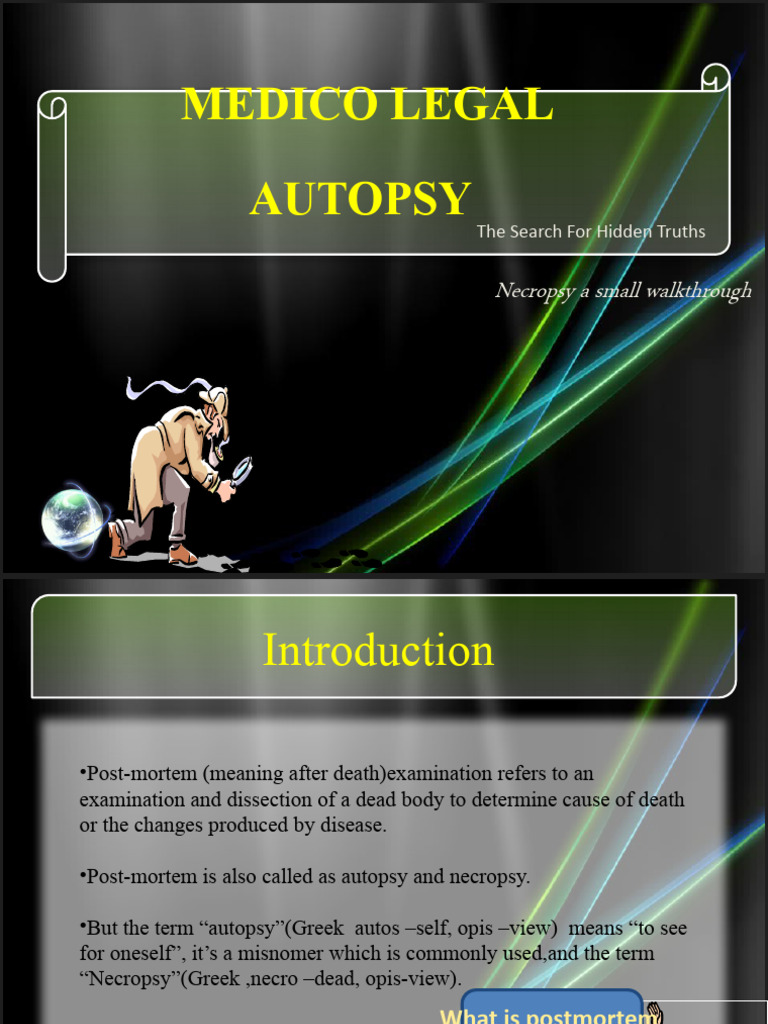 Medico-Legal Autopsy Guide | PDF | Autopsy | Heart