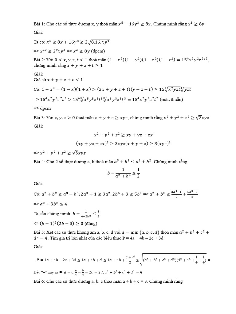 𝑃 = 4𝑎 + 4𝑏 − 2𝑐 + 3𝑑 ≤ 4𝑎 + 4𝑏 + 𝑑 ≤ 4𝑎 + 4𝑏 + 𝑐 + 𝑑 2 ≤ √ (𝑎 + 𝑏 + 𝑐 ...