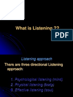 What Is Listening ??