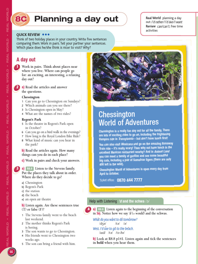 Planning Your Day Out | PDF | Grammar | Syntax