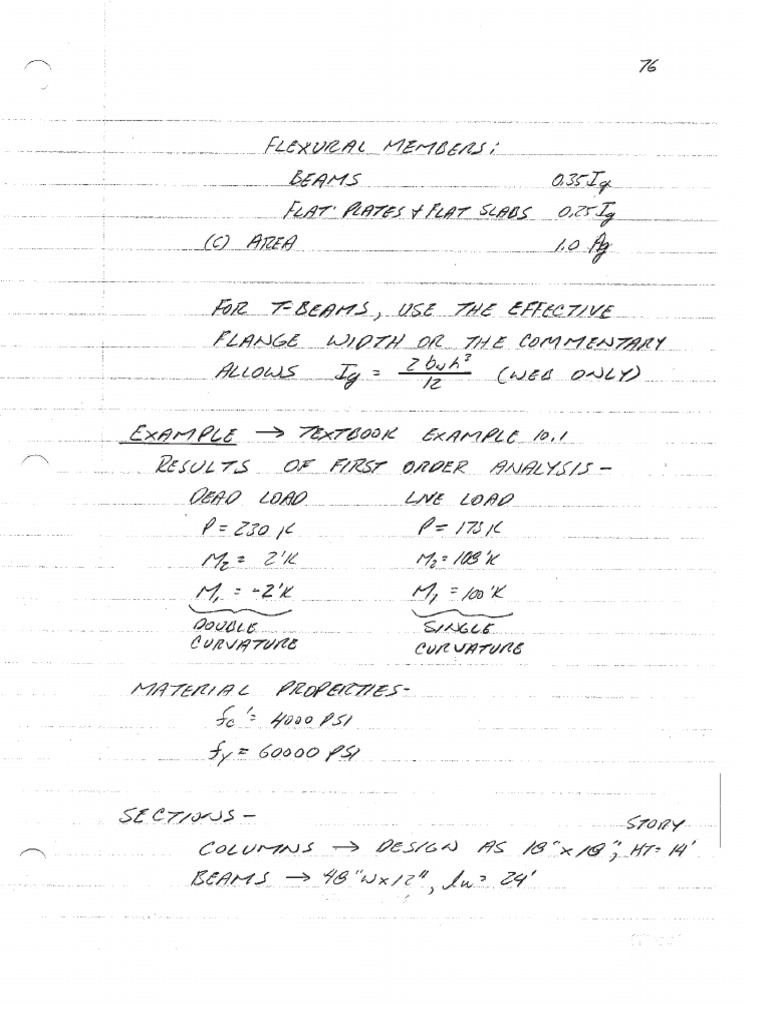 Reinforced Concrete Design Note 7 | PDF