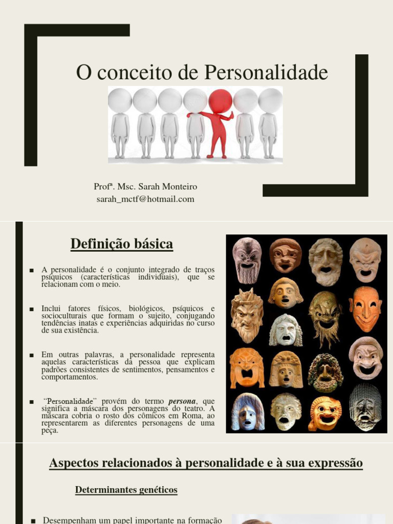 Definição e Atributos da Personalidade | PDF | Temperamento | Comportamento