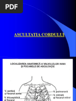 Auscultatia cordului, sufluri