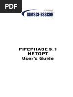 Pipephase 9.1 Netopt User's Guide