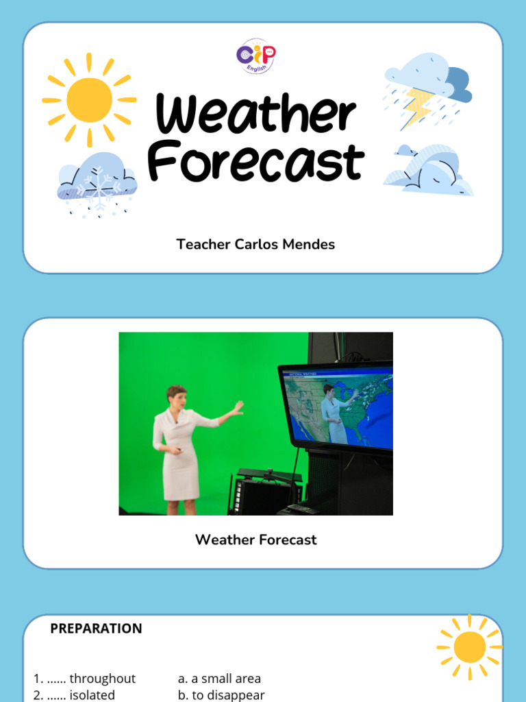 Weather Forecast | PDF | Language Arts & Discipline