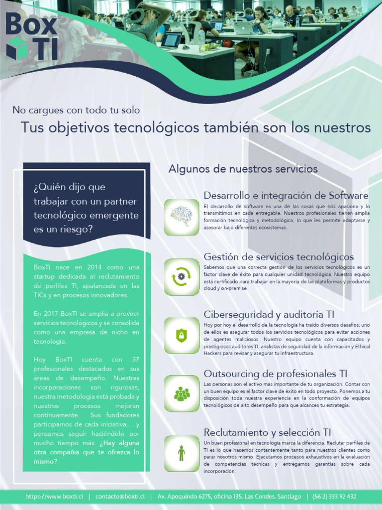 Brochure | PDF | Software | La seguridad informática