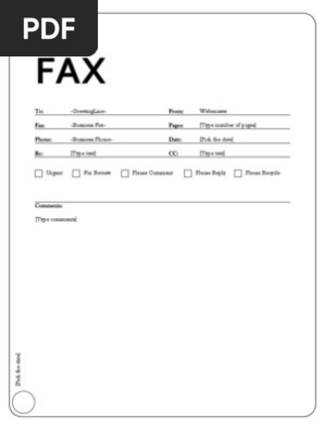 Fax