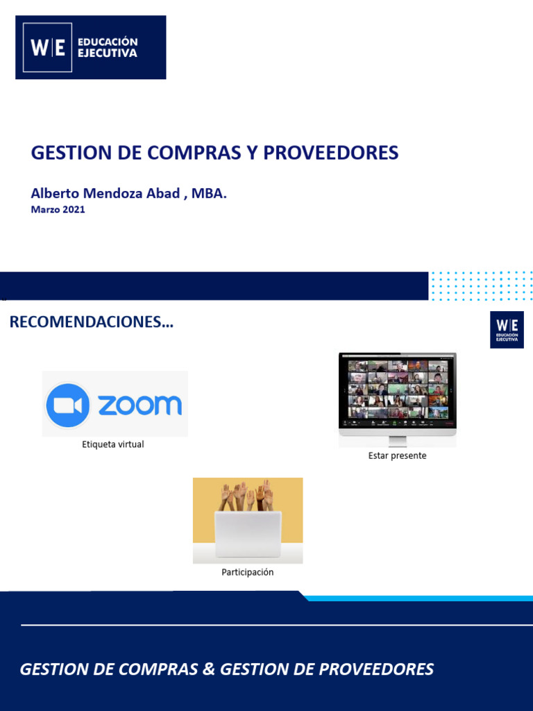 Clase 2 - Gestión Estratégica de Compras | PDF | Gestión estratégica ...