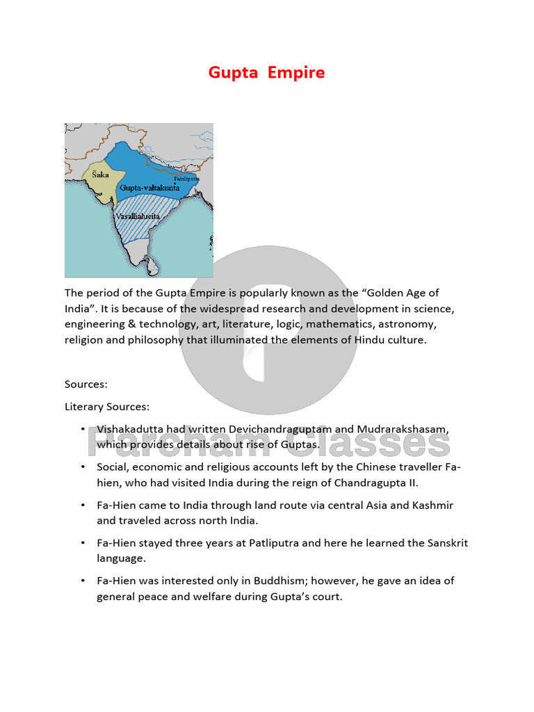 Gupta Empire Pdf