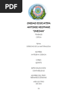 Dercho de La Naturaleza