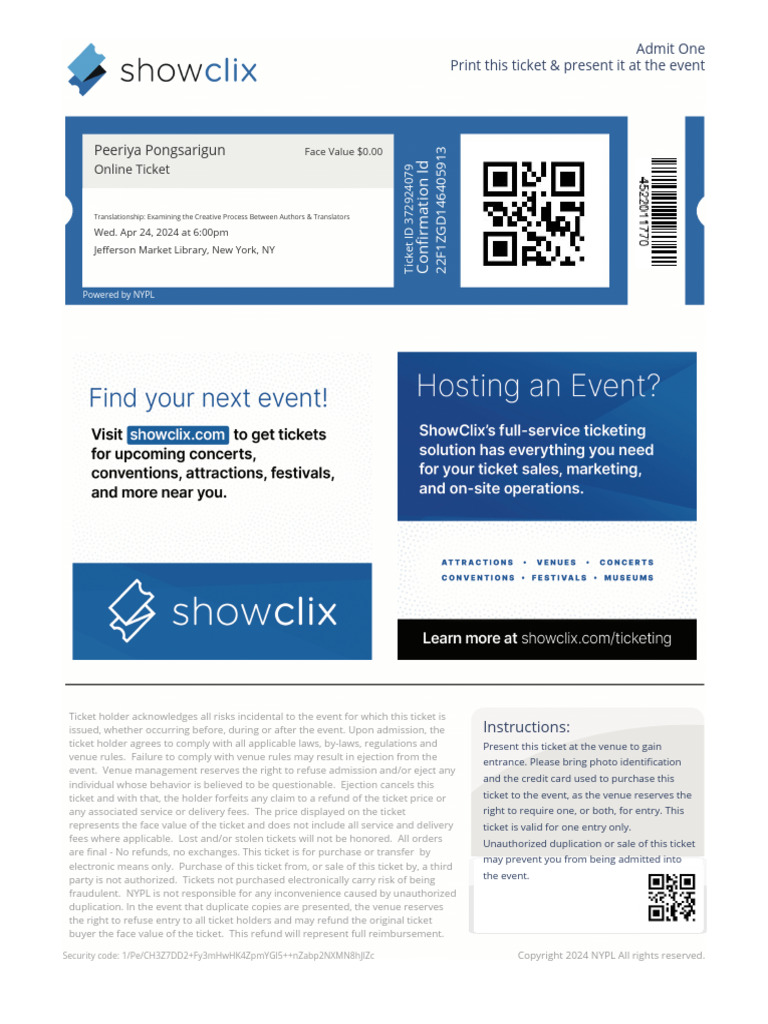 22F1ZGD146405913 | PDF | Ticket (Admission) | Credit Card