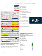 2012-2013 Proposed Calendar