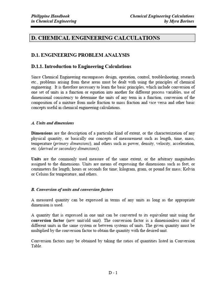 D000 - ChE Calculations | PDF | Enthalpy | Stoichiometry
