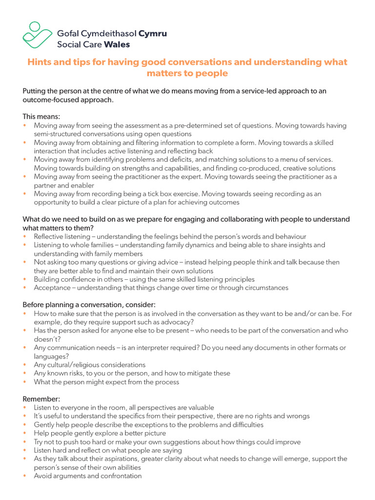 Hints and Tips ENG FINAL | PDF | Conversation | Cognitive Science