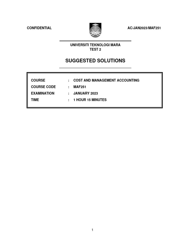 Test 2 Ss Maf 251 Jan2023 Download Free Pdf Financial Economics