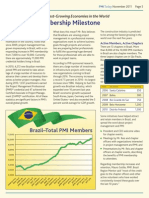 Brazil Hits Membership Milestone
