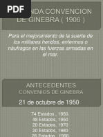Segunda Convencion de Ginebra ( 1906 )