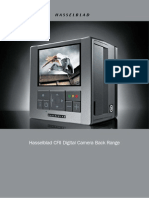 Hasselblad CFII Digital Camera Back Range