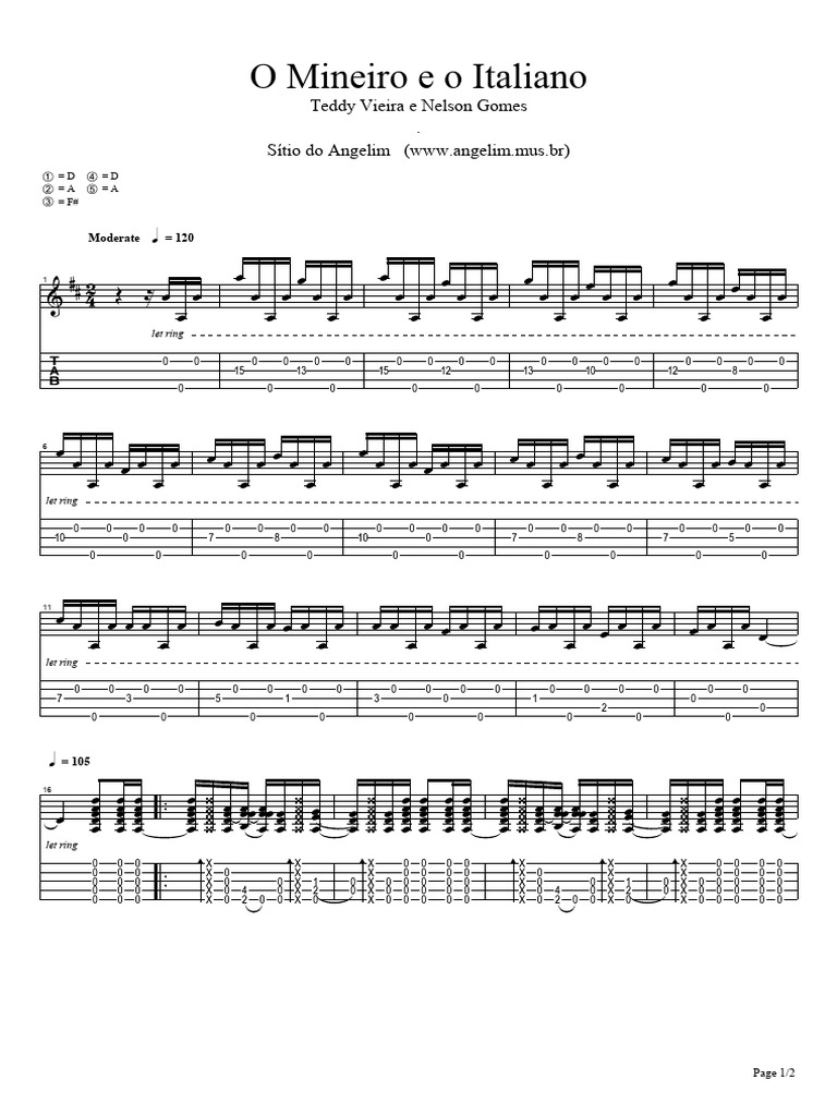 Mineiro e Italiano: Música e Cultura | PDF