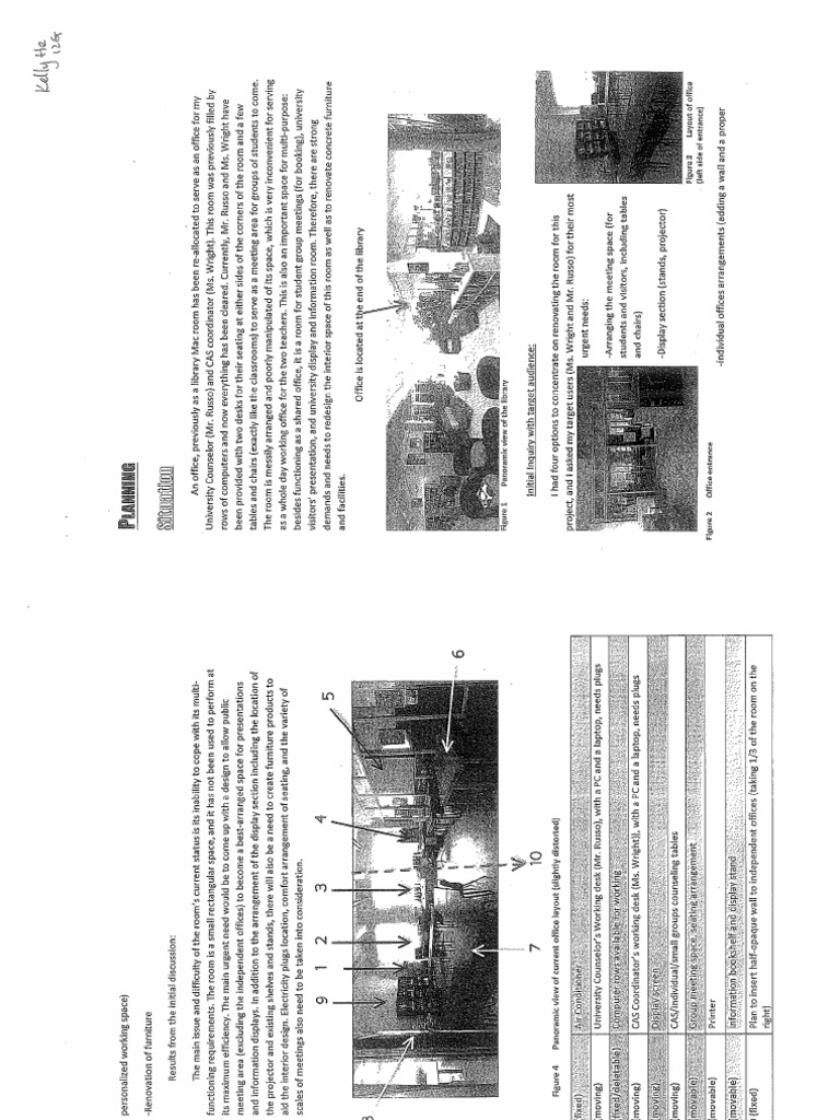 Interior Design Lectern Project IB Grade 7 | PDF