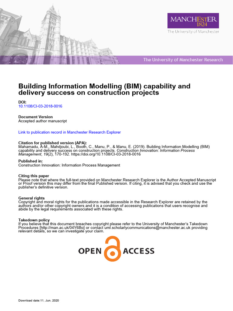 Building Information Modelling BIM Capab | PDF | Building Information ...