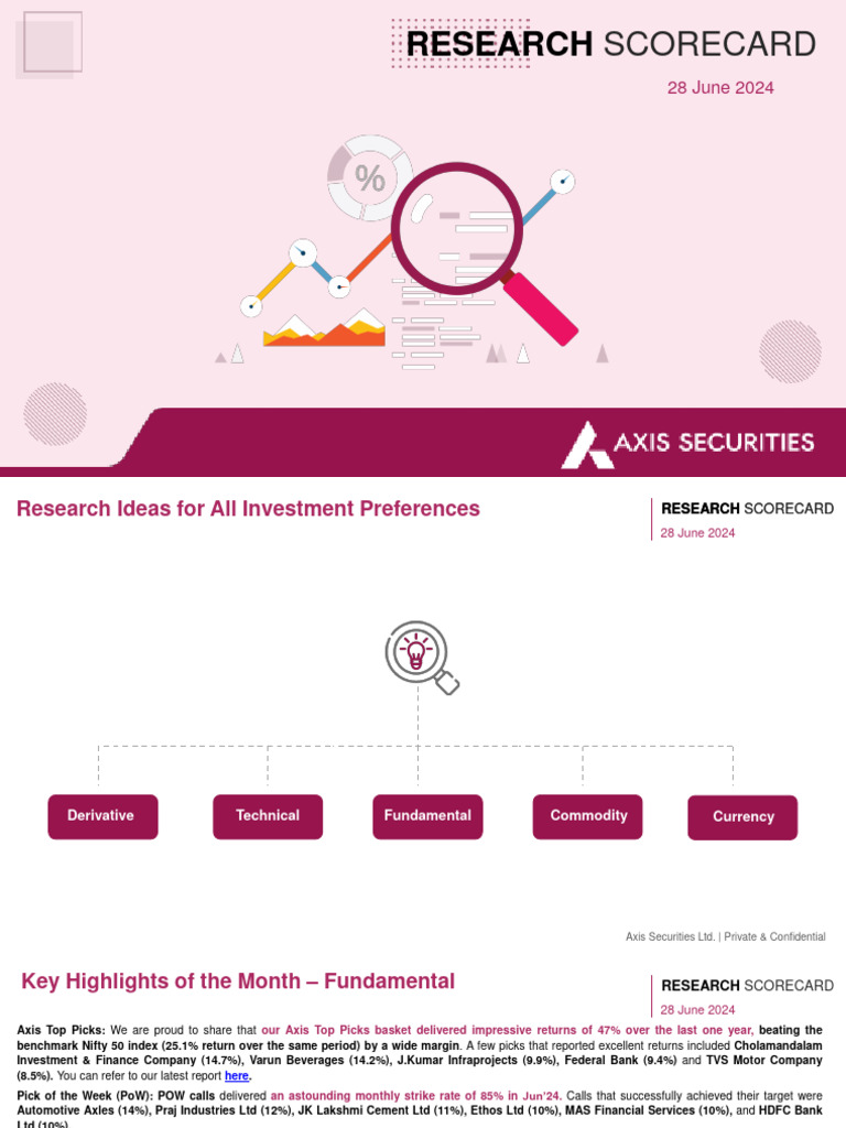 Axis Research Scorecard Report For June 2024 - 02-07-2024 - 14 | PDF ...