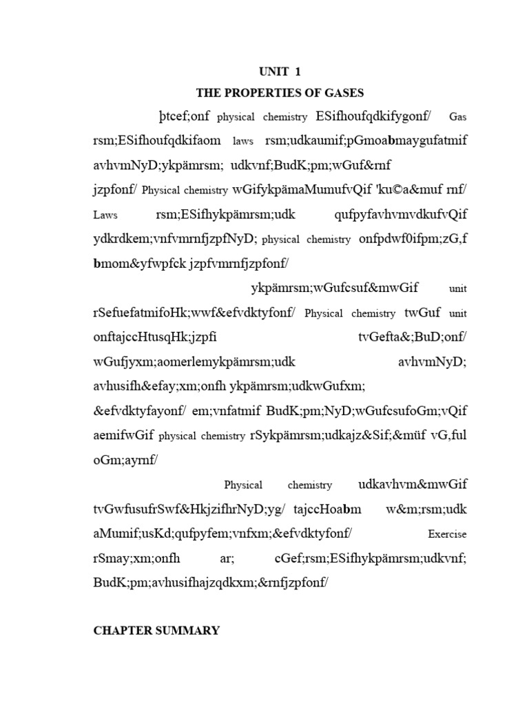 Chem-1002 (Study Guide) (2014) | PDF | Gases | Osmosis