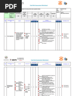 Task Based Risk Assessment Template | PDF | Risk | Safety