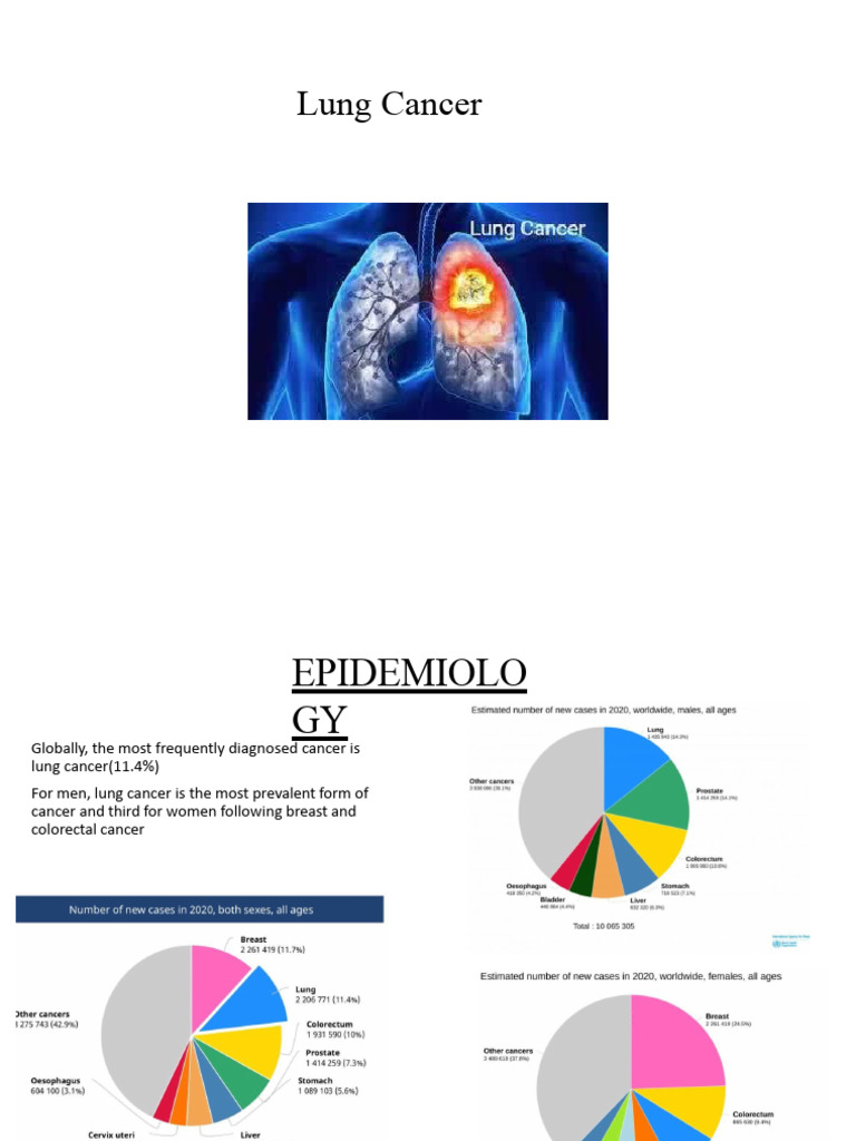 Lung Cancer: Epidemiology and Risks | PDF | Epidermal Growth Factor ...