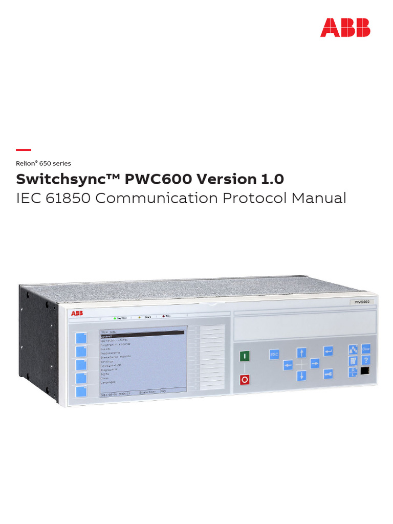 IEC 61850 Protocol Manual for Relion 650 | PDF | Electromagnetic ...