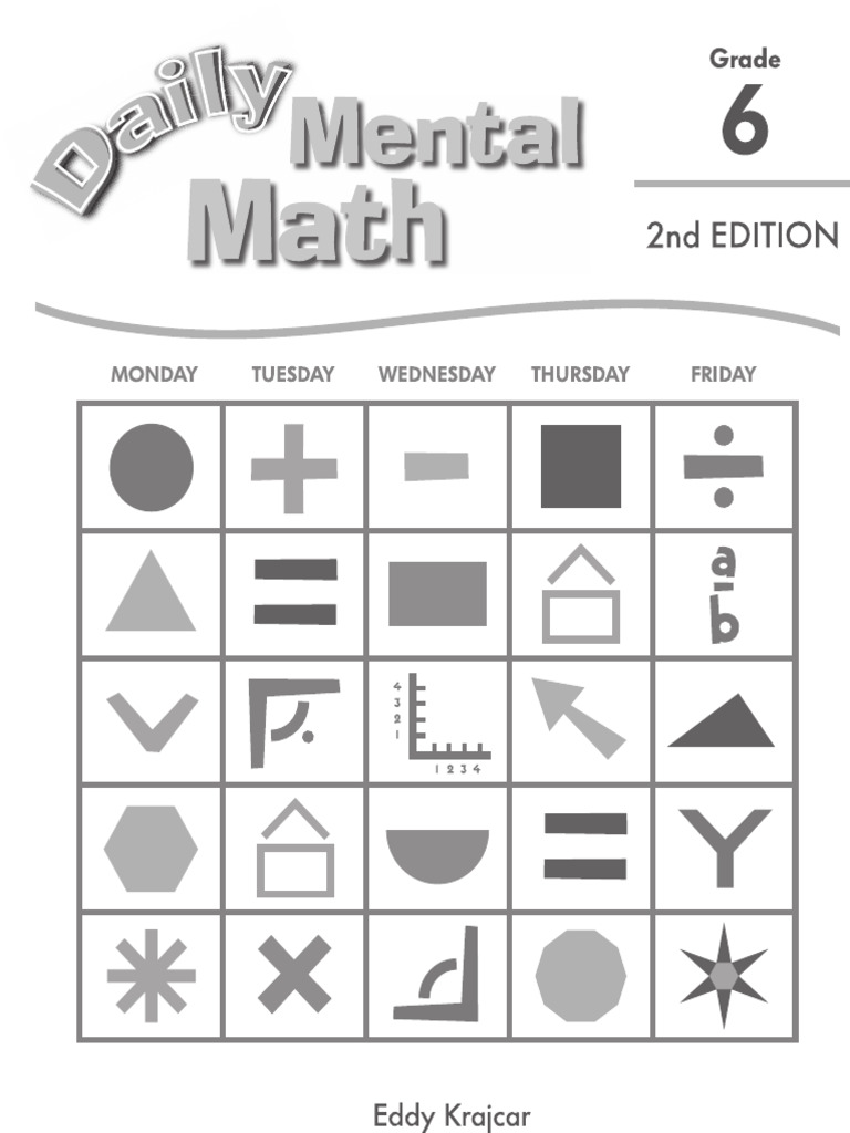 DMM 6 Worksheet | PDF | Rectangle | Geometric Shapes