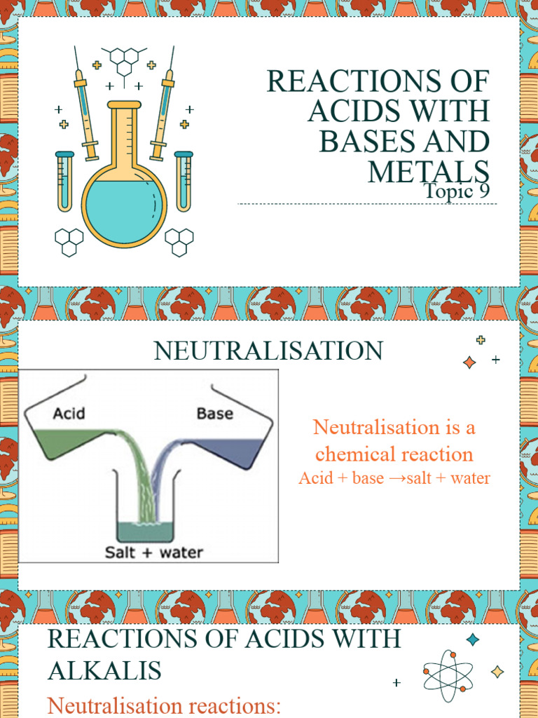 Acid-Base and Metal Reactions Explained | PDF | Acid | Hydroxide