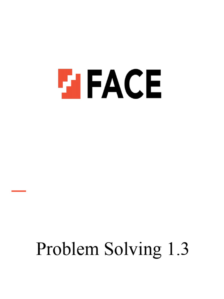 Problem Solving 3 | PDF