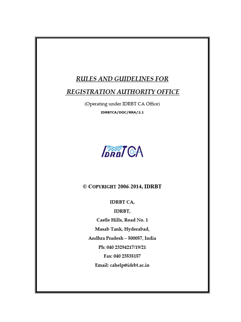 Rules and Guidelines For RA Office 2.1 | PDF | Microsoft Windows ...