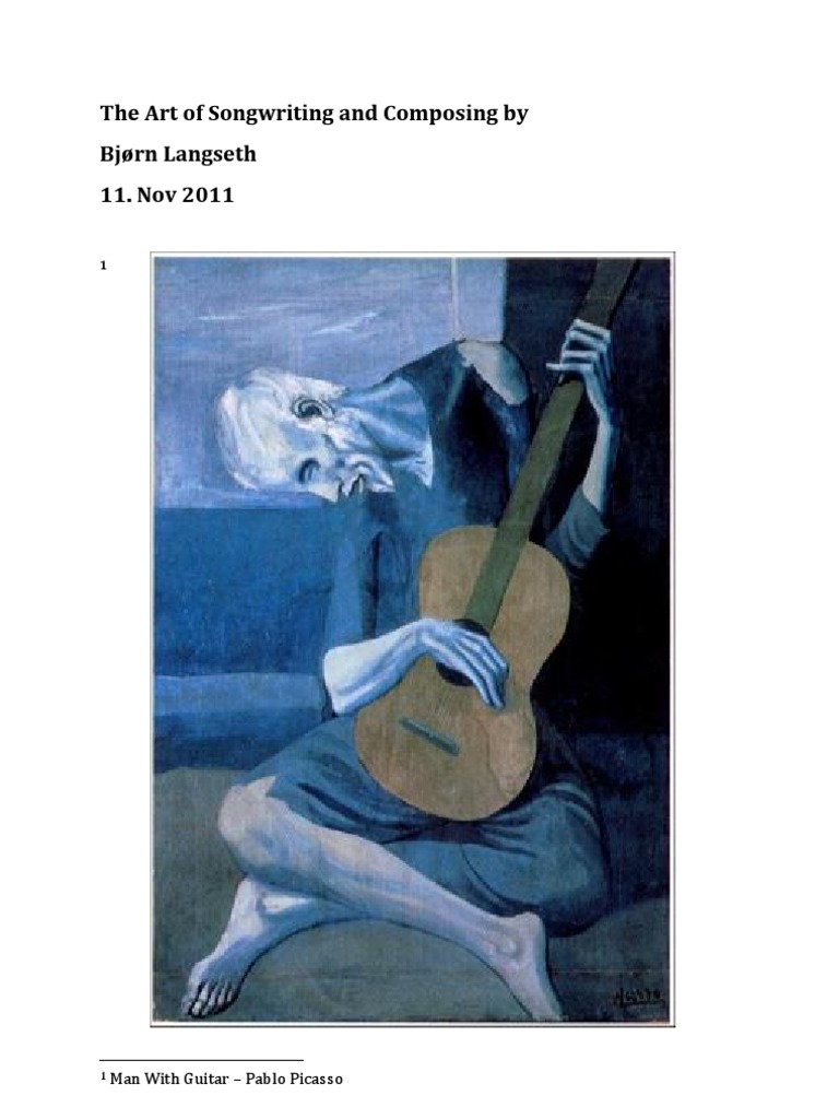 The Art of Composing and Song Writing | PDF