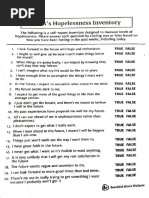 4Ps Psychological Assessment Tool | PDF | Psychology | Behavioural Sciences