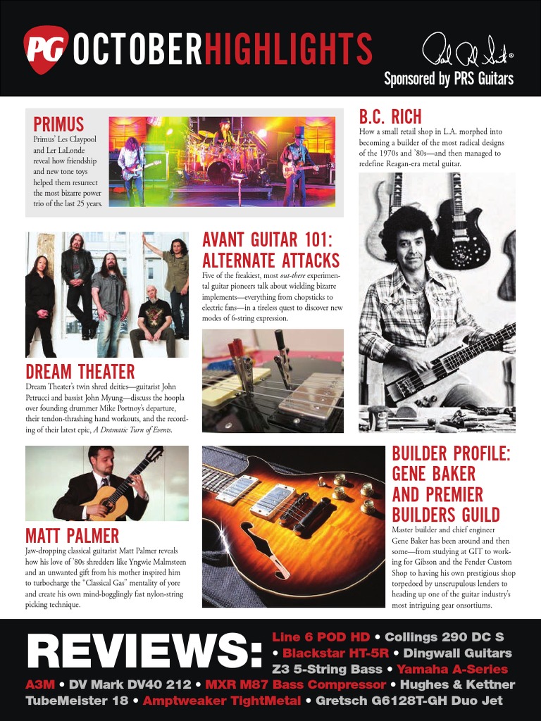 Premier Guitar 2011-10S370 | PDF | Bass Guitar | Publishing
