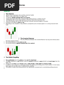 Candlestick Patterns
