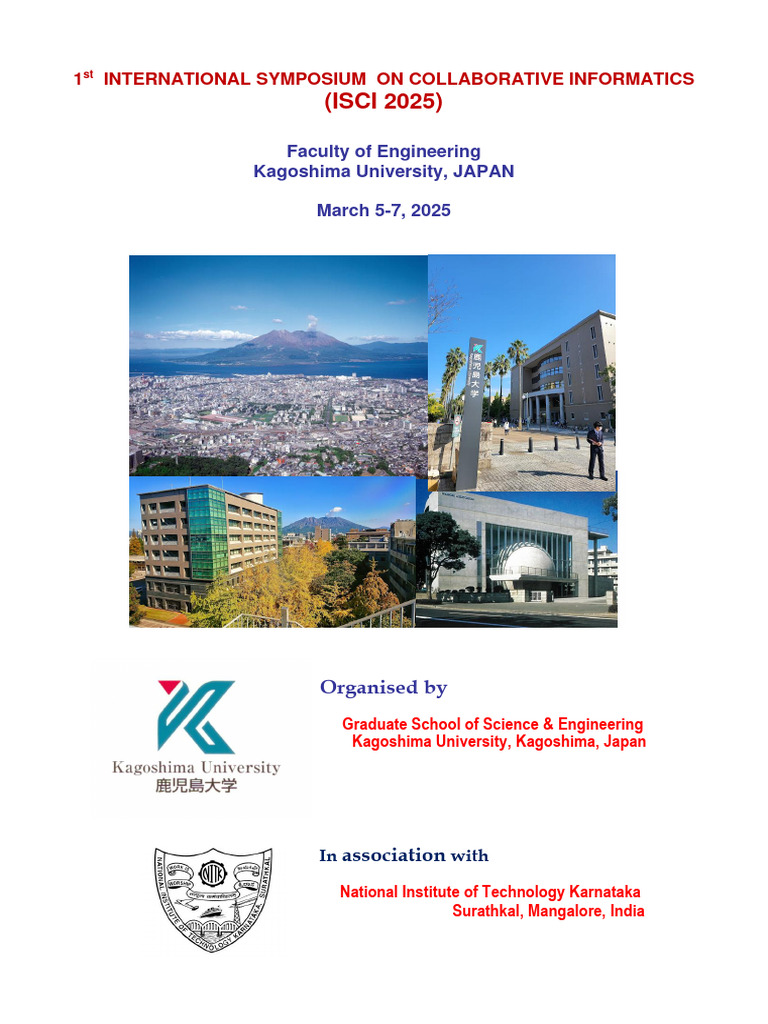 ISCI 2025: International Symposium on Collaborative Informatics | PDF ...