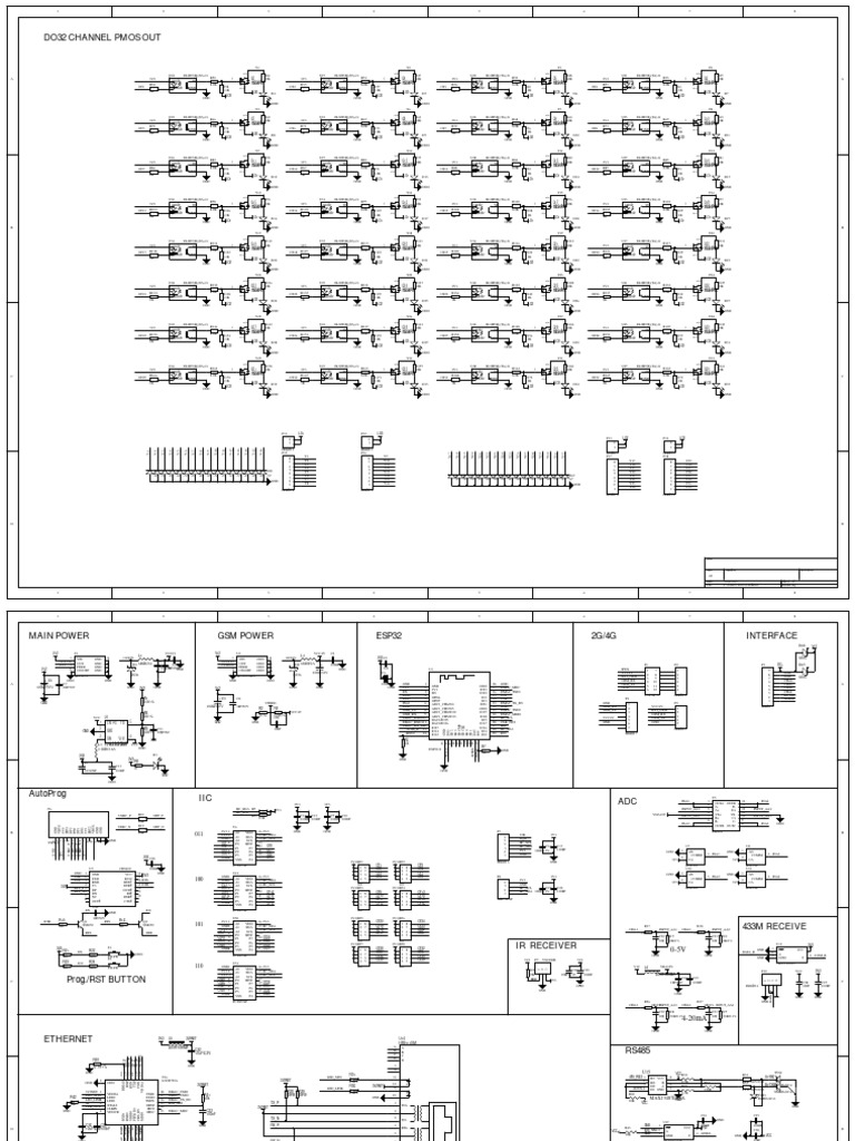DO32 Channel PMOS Output Configuration | PDF | Electrochemistry ...