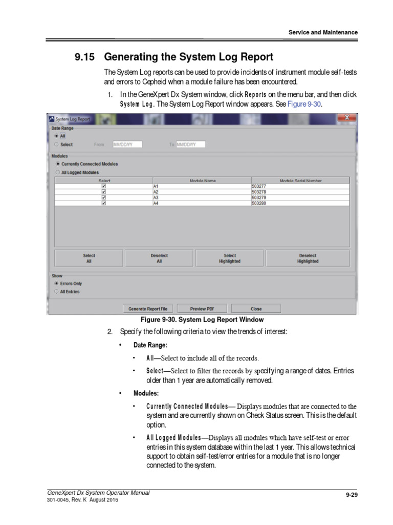 System Log Report Generation Guide | PDF | Operating System Families ...