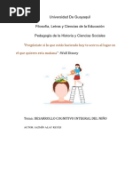 Teorias Del Desarrollo Cognitivo