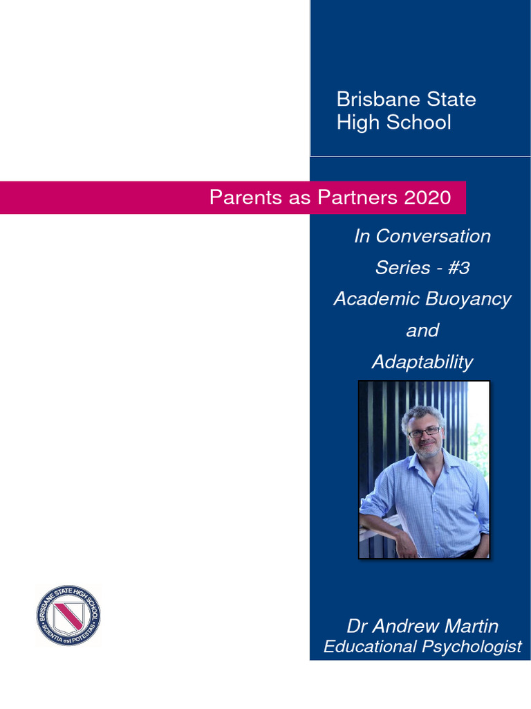 Academic Buoyancy & Adaptability Insights | PDF | Psychological ...