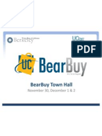 BearBuy Townhall Series II