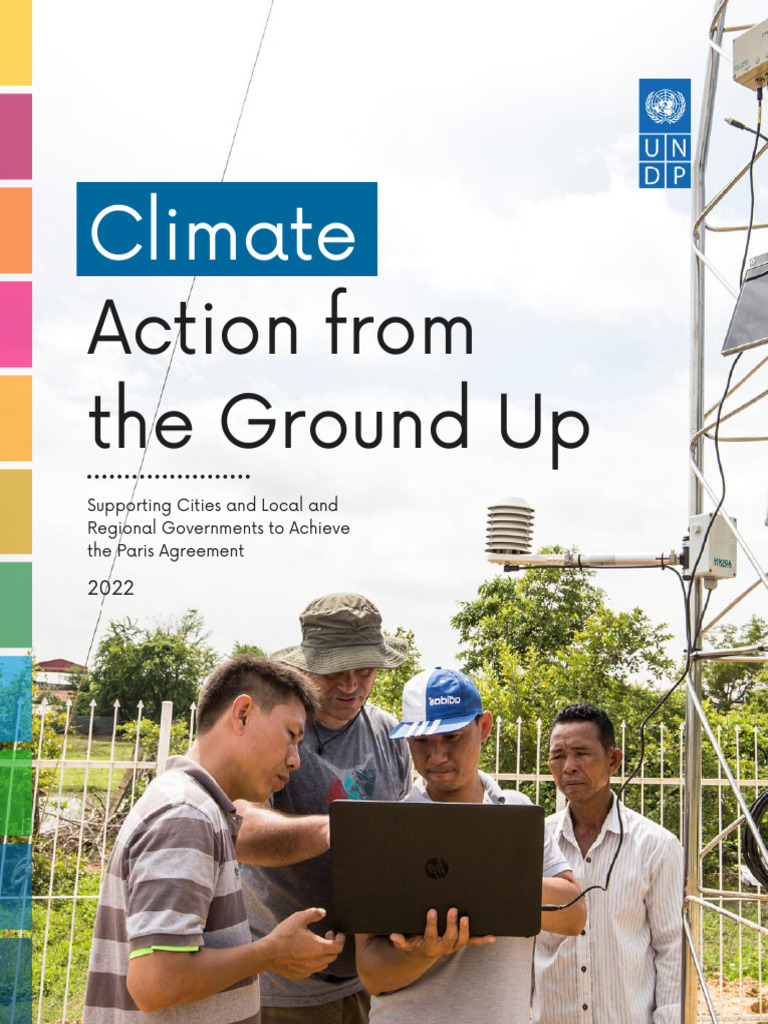 UNDP Climate Action From The Ground Up | PDF | Climate Change | Climate ...